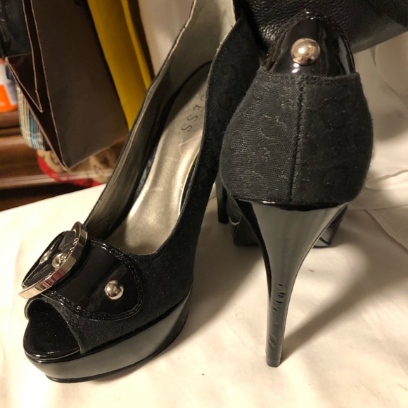 GUESS Buckle Heels - Picture 2 of 8
